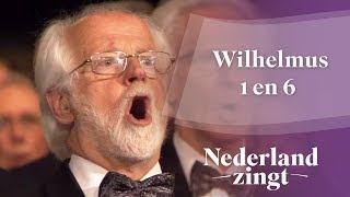 Wilhelmus couplet 1 en 6  Nederland Zingt [upl. by Eldon]