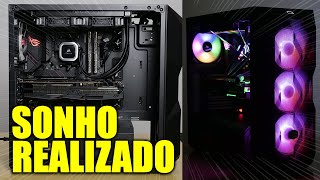 PC GAMER FULL AMD PODEROSO E CHEIO DE ESTILO  PC DO VITOR [upl. by Alphard456]