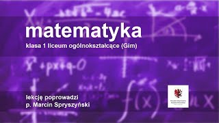 Matematyka  klasa 1 LO Gim Równania logarytmiczne [upl. by Bolme]