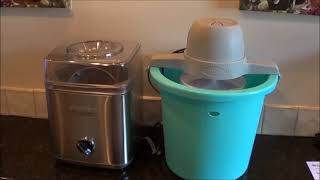 Cuisinart 2Quart Pure Indulgence SorbetYogurt Ice Cream Maker Test amp Review [upl. by Delila]