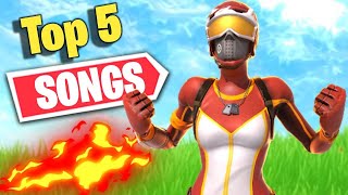 Top 5 BEST Songs For Your Fortnite Montages Chapter 5 season 4 [upl. by Enamrahs493]