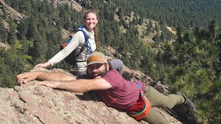 Soloing The Flatirons  Pauls Linkup [upl. by Dittman900]