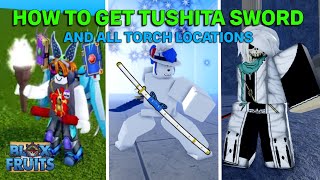 How TO Get Tushita sword in blox fruits  easy mathod [upl. by Zelde]