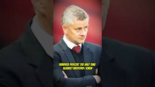 Ole Gunnar Solskjær on being sacked by Man Utd 😢 football manutd solskjaer [upl. by Alasdair503]