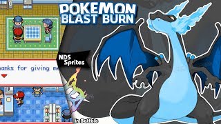 Pokemon Blast Burn  NDS Sprites Plus Mega Evo in a NEW GBA GAME [upl. by Ahsii]