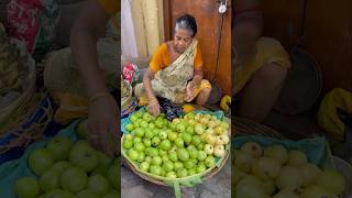 70 years Woman Crazy Fruit Cutting Skills  Indian Street Food shorts [upl. by Lars]