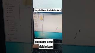 Recycle bin se windows 7 me delete kaise kare vairalvideo mryoutuber07raipur subscribe channel [upl. by Aztiray]