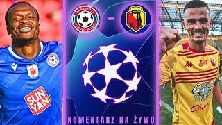 FK PONIEWIEŻ  JAGIELLONIA BIAŁYSTOK EL LIGA MISTRZÓW RELACJA NA ŻYWO Kacper Chojnacki [upl. by Gernhard]