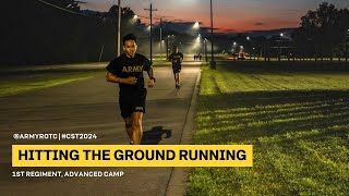 Hitting the Ground Running  1st Regiment Advanced Camp  CST 2024 [upl. by Tiana]