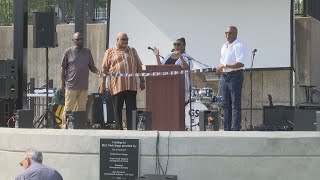 Friends of MLK in Davenport holds ribbon cutting for MLK Park [upl. by Gianina]