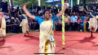 കര്ണന്റെ പട  kaikottikali  kaikottikali dance  veeranatyam  dance [upl. by Yllen]