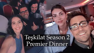 Teskilat Season 2  Premier Dinner Photos [upl. by Eicyal]