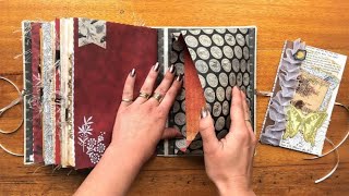 DIY Custom EXPANDABLE POCKET for Journals and Planners [upl. by Aitropal918]