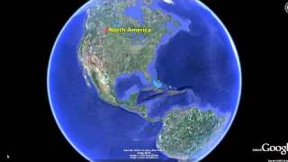 Google Earth Tour Continents and Oceans [upl. by Murry]