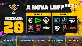 A NOVA LBFF🚨FFWS BR 🏆RODADA 20  GRUPOS A e C  LBFF 🚨 FREEFIRE [upl. by Kissie]