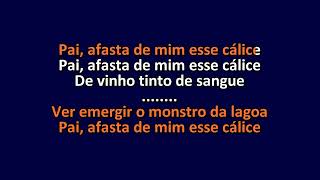 Chico Buarque  Cálice  Som Original  Karaoke Instrumental Letra  ObsKure [upl. by Issi]