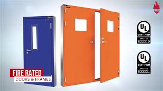 Fire Rated Doors and Frames [upl. by Luthanen]