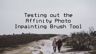 Testing out the affinity photo inpainting brush tool [upl. by Atsirhc]