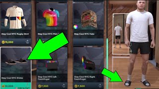 Where to buy slides and flip flops in NBA 2k25 [upl. by Nosnehpets]