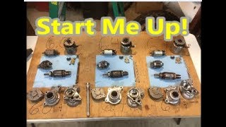 73 vs 60 vs 64 vs 67 Powerstroke OEM OSGR Starters [upl. by Ringe]