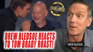 EXCLUSIVE DREW BLEDSOE TAKES US BEHIND THE SCENES OF THE TOM BRADY ROAST [upl. by Ramu]