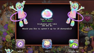 How to breed epic Hoola on Earth island in My Singing Monsters [upl. by Kuster]