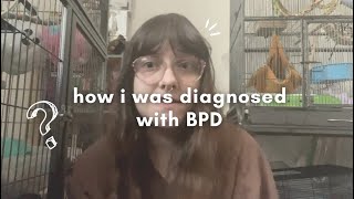 how i was diagnosed with borderline personality disorder [upl. by Carmelita]