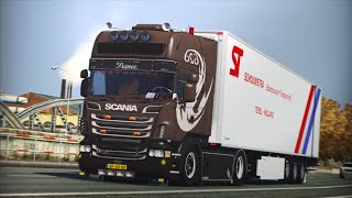 ETS2  Scania R620 V8  Open pipe sound [upl. by Slade477]