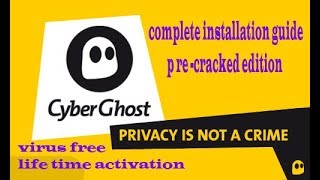 Cyberghost VPN Premium PreCracked Edition 2017 tutorial Review  best VPN in market [upl. by Knowles766]