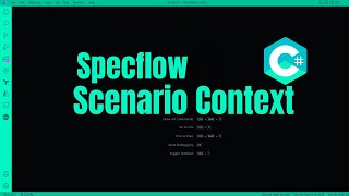 104 Scenario Context in SpecFlow How to Share Data Between Steps  Working with Scenario Context [upl. by Assedo767]