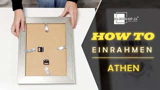 How To Bild einrahmen mit „Athen“ [upl. by Gora559]