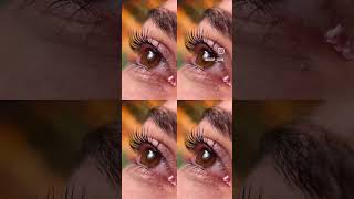 EYELASH MAKEUP TUTORIAL  EYELASH DESIGN  shorts short shortsfeed shots shortvideo trending [upl. by Ahsiek]