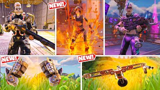 Where to Find All New Mythic Weapons amp Mythic Bosses in Fortnite Chapter 5 Season 3 [upl. by Flemings]