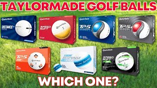 TaylorMade Golf Ball Range 2024  Which One Should I Use [upl. by Ivad]