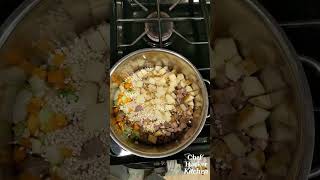 30 Minute Beef Barley Soup aka What Do I do with This Left Over Pot Roast food [upl. by Ardnuas]