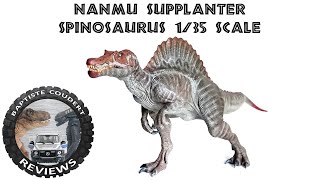 Review 2020 Nanmu Supplanter Spinosaurus 135 Scale Jurassic Park 3 [upl. by Dragon]