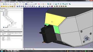 Diseño de SoccerBotparte11 Chasis FreeCAD [upl. by Lirbaj385]