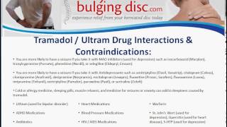 Tramadol  Ultram  Side Effects Drug Interactions And Natural Anti Inflammatory Alternatives [upl. by Kcirdderf]