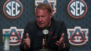 Auburn Head Coach Hugh Freeze breakout session SEC Football Media Days 2024 [upl. by Ahsratal]