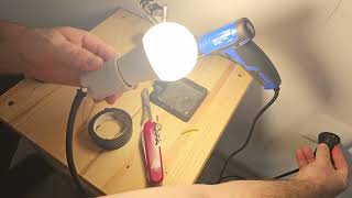 How to wire a E27 Light Bulb Holder [upl. by Elburr392]