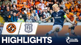 Dundee United 22 Dundee  4 Goals in Dundee Derby Draw  William Hill Premiership [upl. by Ettezoj]