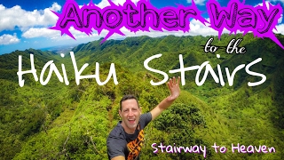 Another way to the Haiku Stairs  Stairway to Heaven  Hawaii Adventure [upl. by Yanaj968]