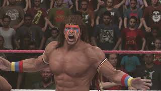 Ultimate Warrior vs Rick Rude  WWE 2K24  PS5 [upl. by Oilerua719]