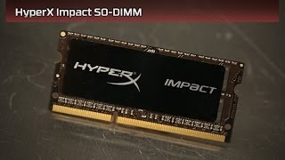 使用 HyperX Impact 超頻 SODIMM 記憶體來改善您的遊戲體驗。 [upl. by Glanville]