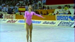 gimnasia ritmicactos del mundo 1985 VALLADOLIDfinal individual PARTE 1 [upl. by Clie610]