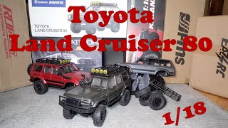 FMS Toyota Land Cruiser 80 118  RocHobby Katana  EazyRC Patriot Differences [upl. by Liakim]