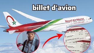 Problème de faux billet davion Maroc en wolof avec [upl. by Damek36]