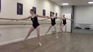 RAD Grade 7 Ballet exam work [upl. by Woodward]