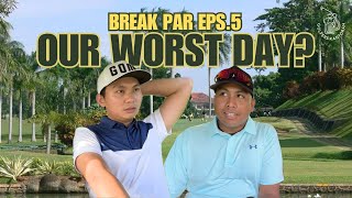 Break Par Eps 5 Not a good day for us Pangkalan Jati Golf Club [upl. by Reichel]