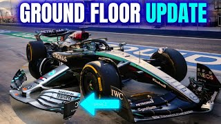 Mercedes Latest W15 FLOOR UPGRADE for the Australian Grand Prix [upl. by Bekah]